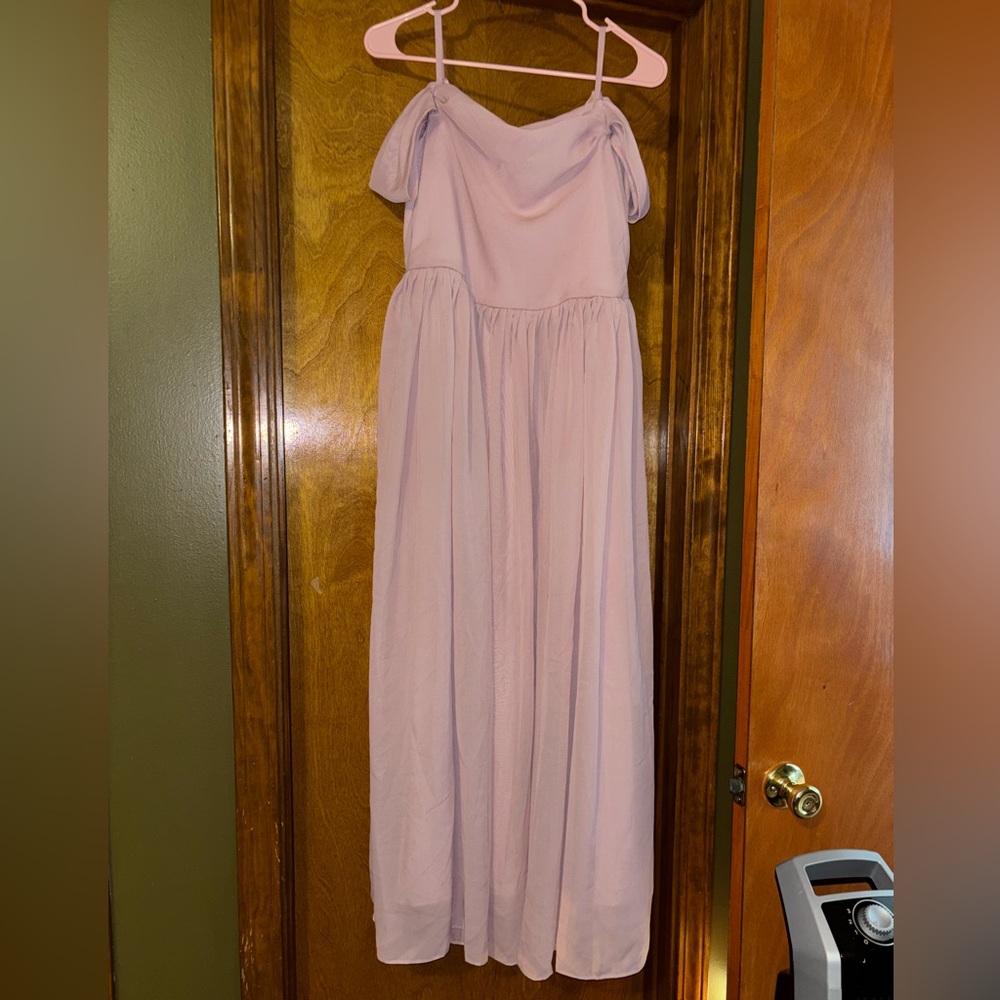 NWOT Elegant Light Pink Gown